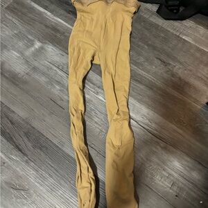 Elegant Tan Women's Leggings